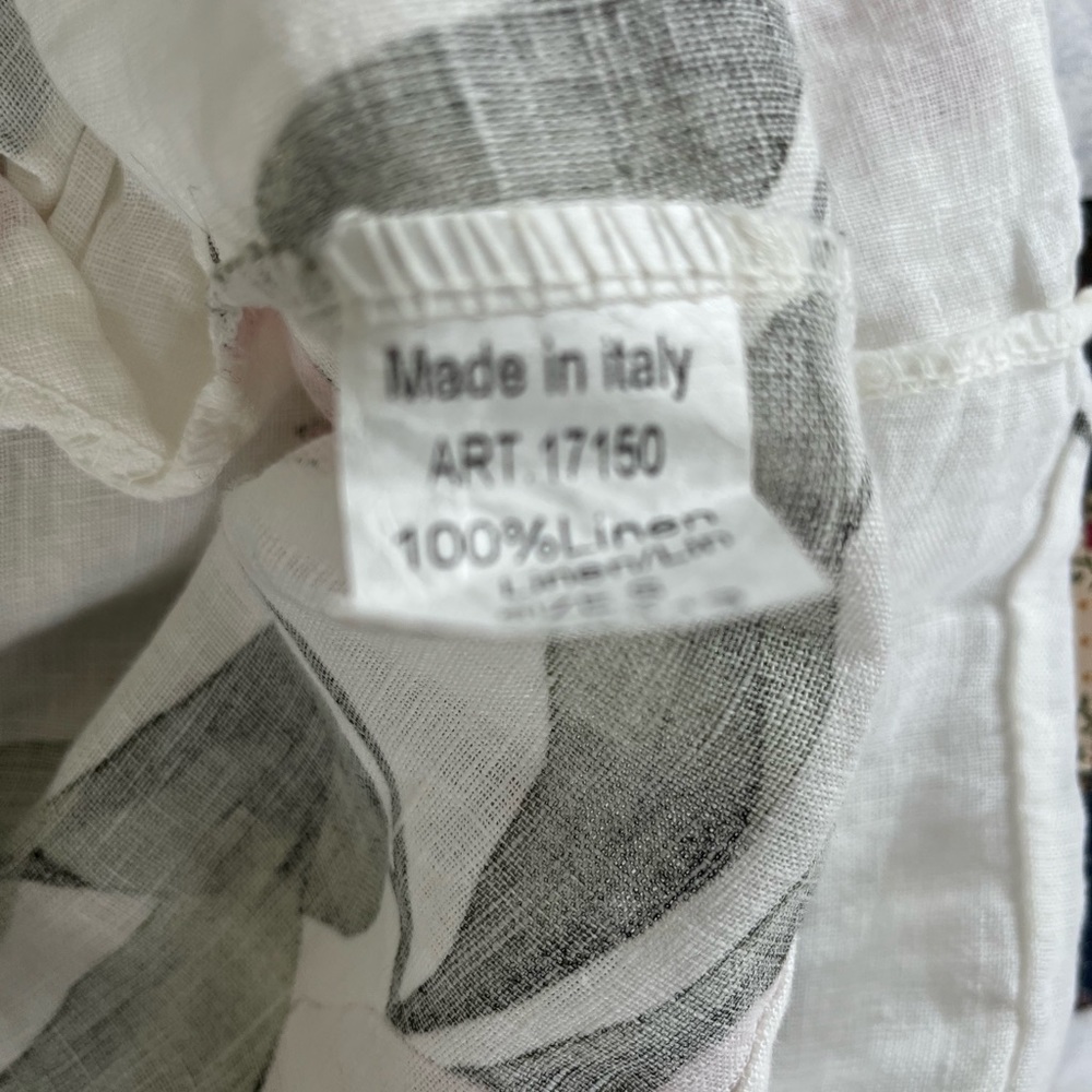 White Dress with Pink Floral Print - Picture 6 of 7